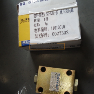 XCMG holding valve